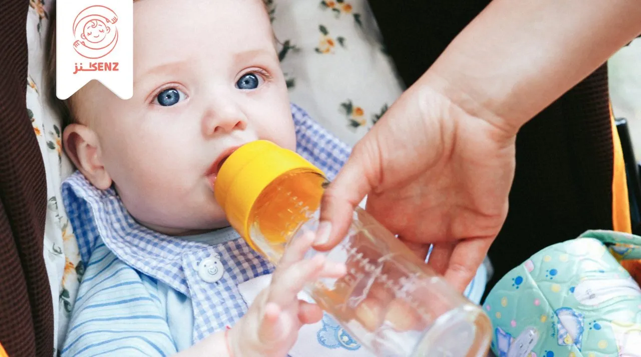 شرب الماء للرضيع