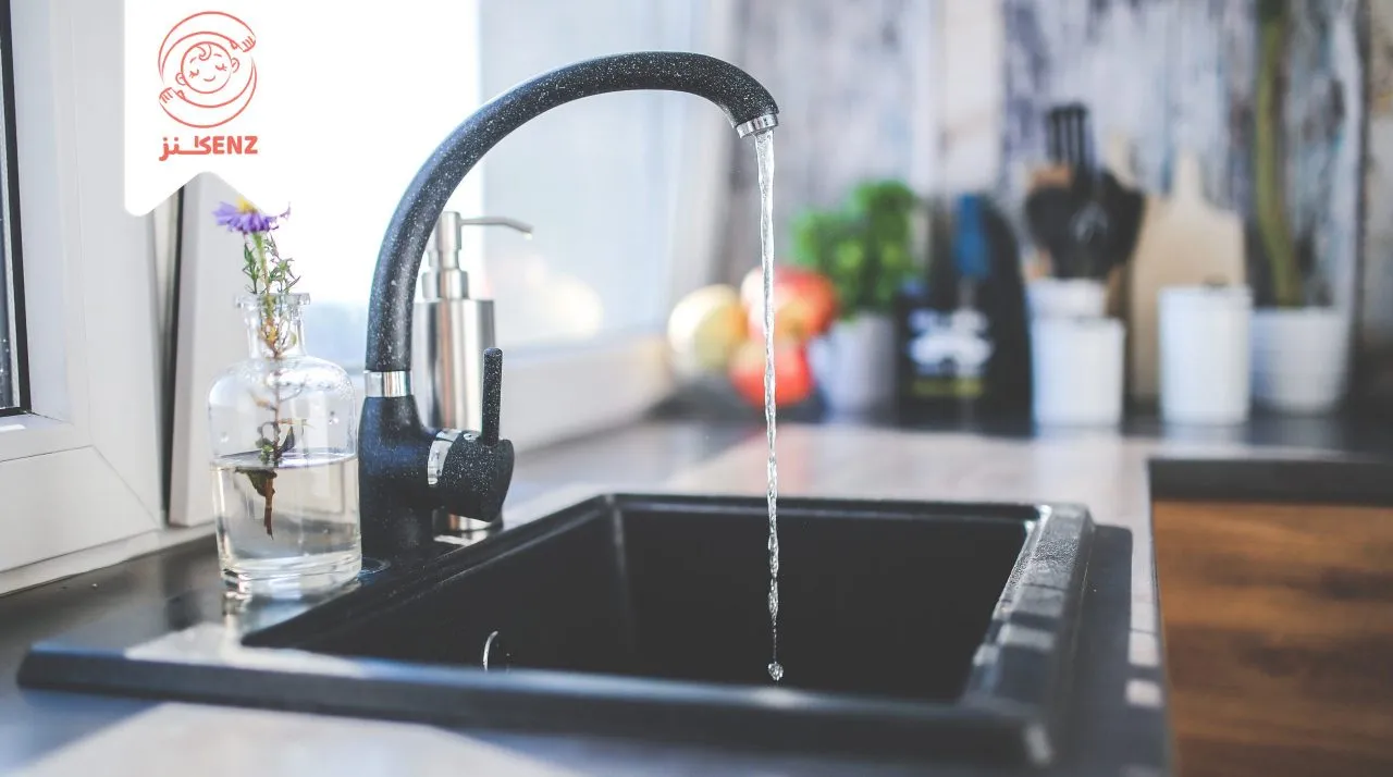 صنبور الماء المفتوح و الإسراف
