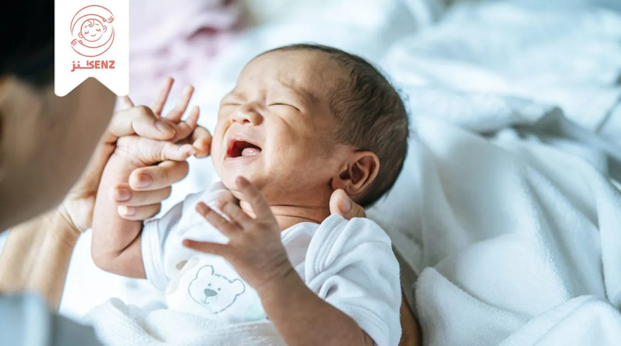 بكاء الطفل الرضيع
