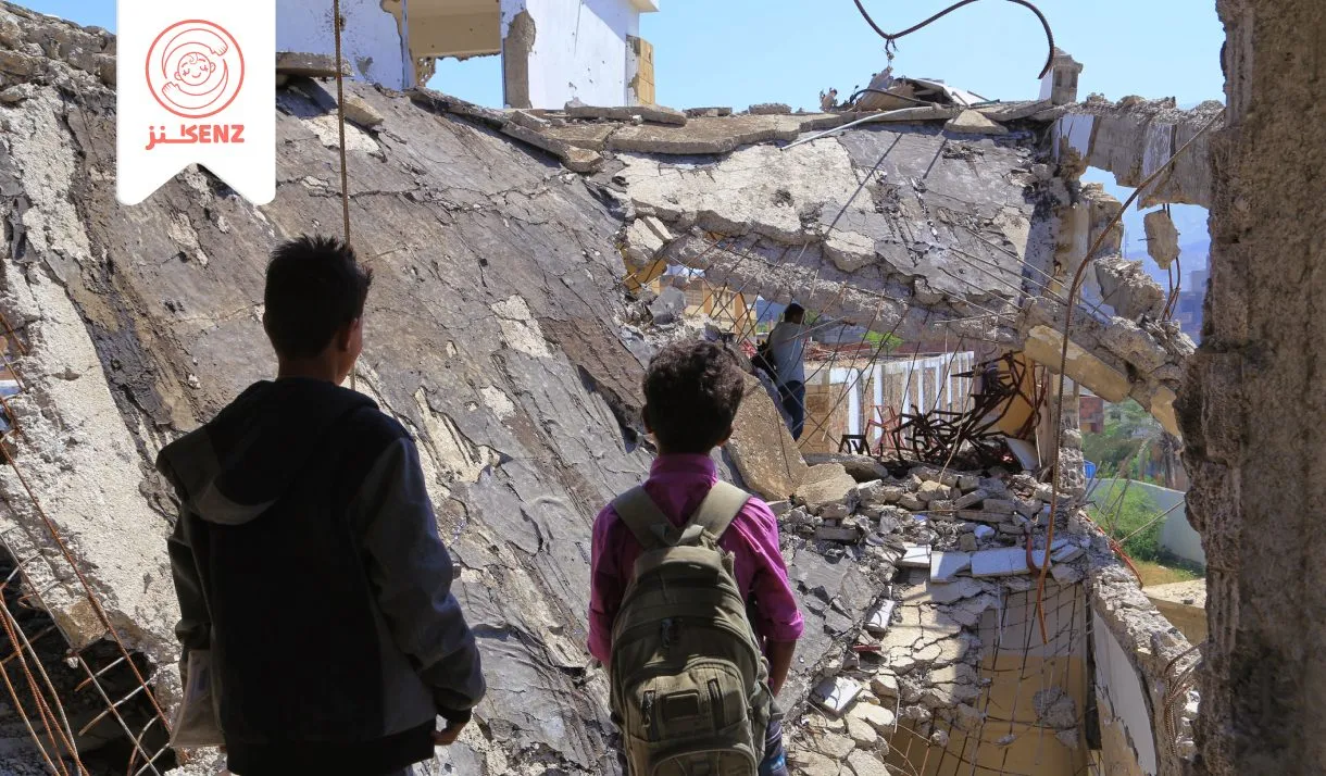 نفسية الطفل أثناء الحرب