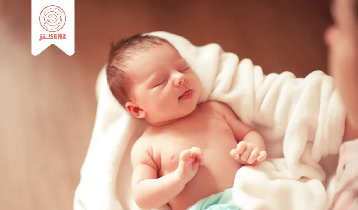 حواس الطفل حديث الولادة